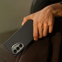 Pitaka รุ่น Edge Case (Aaron Button) & (With Hinge) - เคส Galaxy Z Fold 8 Ultra - สี Black/Grey - Image 7