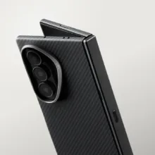 Pitaka รุ่น Edge Case (Aaron Button) - เซ็ตเคสและฟิล์ม Galaxy Z Fold 8 Ultra - สี Black/Grey - Image 14