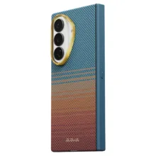 Pitaka รุ่น Edge Case (Aaron Button) & (With Hinge) - เคส Galaxy Z Fold 8 Ultra - สี California Dream-01 - Image 2