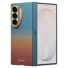 Pitaka รุ่น Edge Case (Aaron Button) & (With Hinge) - เคส Galaxy Z Fold 8 Ultra - สี California Dream-01 - Image 5