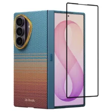Pitaka รุ่น Edge Case (Aaron Button) - เซ็ตเคสและฟิล์ม Galaxy Z Fold 8 Ultra - สี California Dream-01 - Image 2