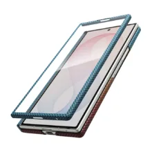Pitaka รุ่น Edge Case (Aaron Button) - เซ็ตเคสและฟิล์ม Galaxy Z Fold 8 Ultra - สี California Dream-01 - Image 12