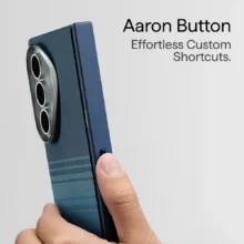Pitaka รุ่น Edge Case (Aaron Button) - เซ็ตเคสและฟิล์ม Galaxy Z Fold 8 Ultra - สี Moonrise - Image 3