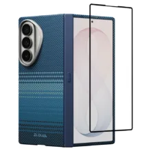 Pitaka รุ่น Edge Case (Aaron Button) - เซ็ตเคสและฟิล์ม Galaxy Z Fold 8 Ultra - สี Moonrise - Image 2