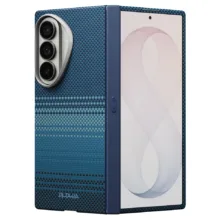 Pitaka รุ่น Edge Case (Aaron Button) - เซ็ตเคสและฟิล์ม Galaxy Z Fold 8 Ultra - สี Moonrise