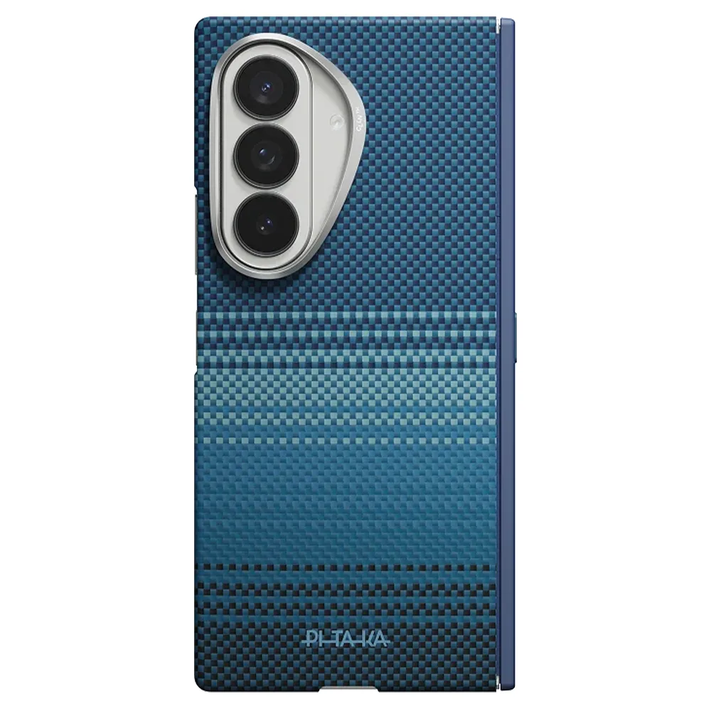 Pitaka รุ่น Edge Case (Aaron Button) & (With Hinge) - เคส Galaxy Z Fold 8 Ultra - สี Moonrise
