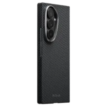 Pitaka รุ่น Edge Case (Aaron Button) - เซ็ตเคสและฟิล์ม Galaxy Z Fold 8 Ultra - สี Black/Grey - Image 4