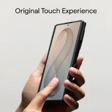 Pitaka รุ่น Edge Case (Aaron Button) - เซ็ตเคสและฟิล์ม Galaxy Z Fold 8 Ultra - สี Black/Grey - Image 10
