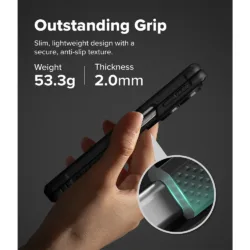 Ringke รุ่น Onyx Flap Magnetic - เคส Galaxy Z Fold 8 - สี Black