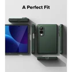 Ringke รุ่น Onyx Flap Magnetic - เคส Galaxy Z Fold 8 - สี Dark Green