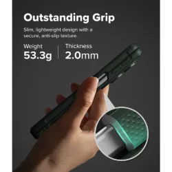 Ringke รุ่น Onyx Flap Magnetic - เคส Galaxy Z Fold 8 - สี Dark Green