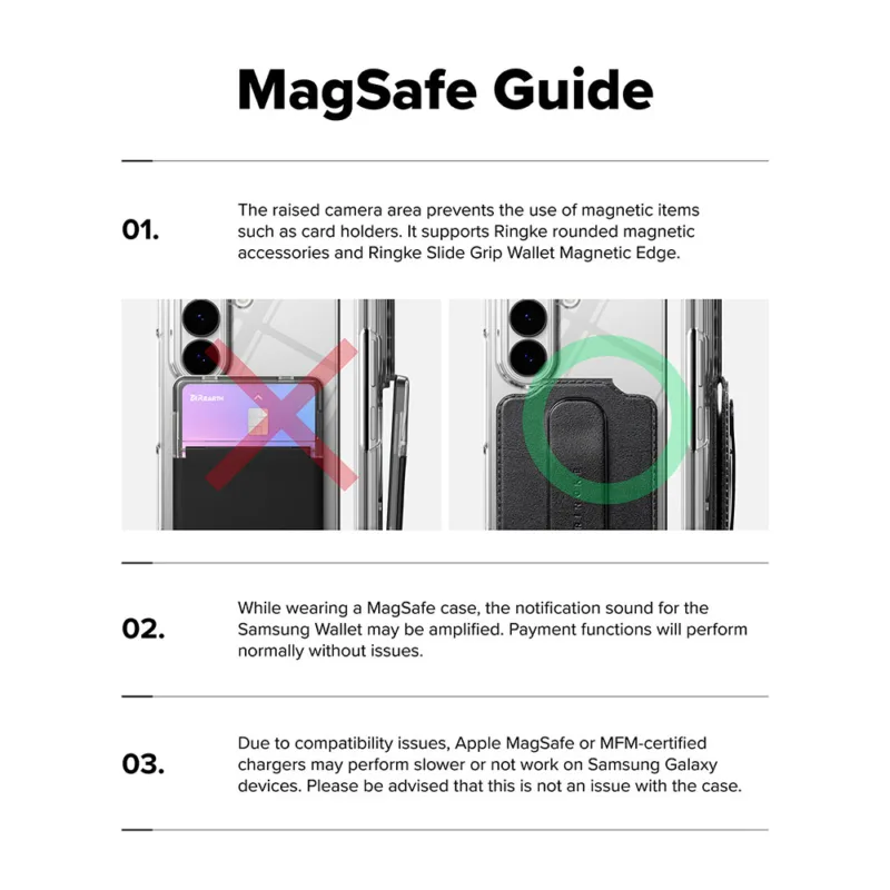 Ringke รุ่น Slim Magnetic - เคส Galaxy Z Fold 8 Ultra - สี Clear