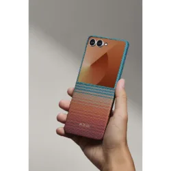 Pitaka รุ่น Edge Case - เคส Galaxy Z Flip 8 - สี California Dream-01