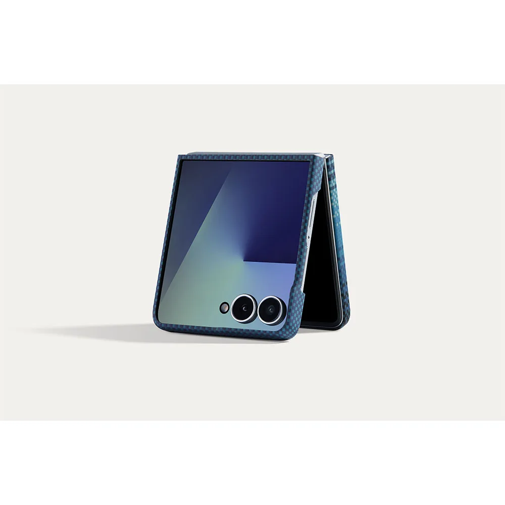 Pitaka รุ่น Edge Case - เคส Galaxy Z Flip 8 - สี Moonrise 10 Pitaka รุ่น Edge Case - เคส Galaxy Z Flip 8 - สี Moonrise - Image 10