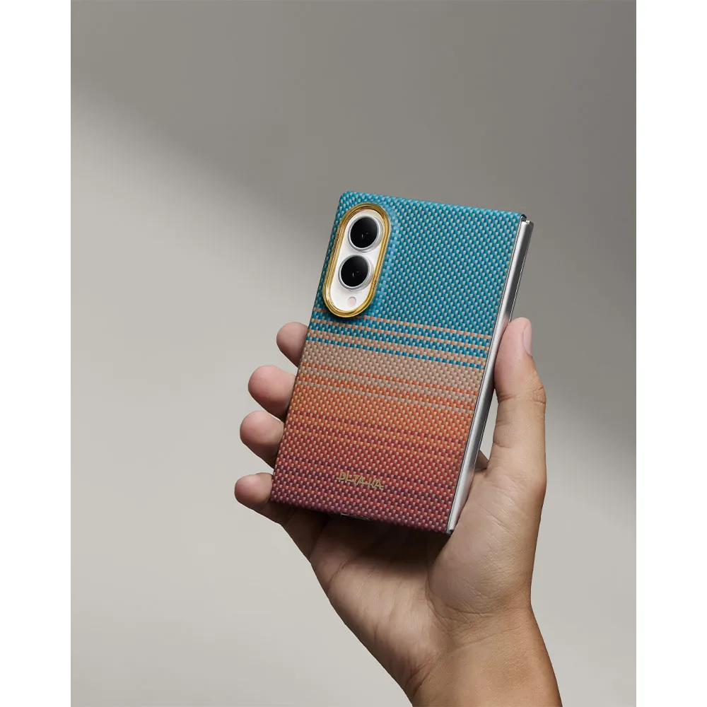 Pitaka รุ่น Edge Case (Aaron Button) - เคสฝาหลัง Galaxy Z Fold 8 - สี California Dream-01 12 Pitaka รุ่น Edge Case (Aaron Button) - เคสฝาหลัง Galaxy Z Fold 8 - สี California Dream-01 - Image 12