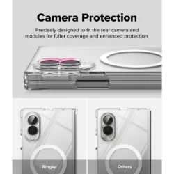 Ringke รุ่น Fusion Flap Magnetic - เคส Galaxy Z Fold 8 - สี Clear