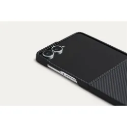 Pitaka รุ่น Edge Case - เคส Galaxy Z Flip 8 - สี Black/Grey