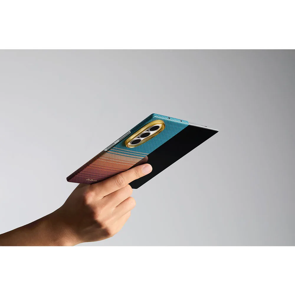 Pitaka รุ่น Edge Case (Aaron Button) - เคสฝาหลัง Galaxy Z Fold 8 Ultra - สี California Dream-01 12 Pitaka รุ่น Edge Case (Aaron Button) - เคสฝาหลัง Galaxy Z Fold 8 Ultra - สี California Dream-01 - Image 12