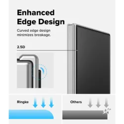 Ringke รุ่น Easy Slide Tempered Glass - ฟิล์มกระจก Galaxy Z Fold 8 Ultra (ฟิล์ม2ชิ้น)