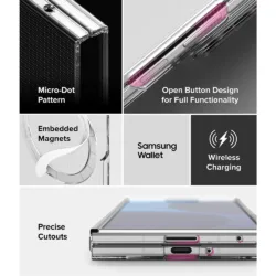 Ringke รุ่น Slim Magnetic - เคส Galaxy Z Fold 8 Ultra - สี Clear