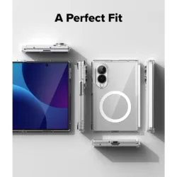 Ringke รุ่น Fusion Flap Magnetic - เคส Galaxy Z Fold 8 - สี Clear