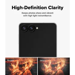 Ringke รุ่น Camera Lens Frame Glass - กระจกเลนส์กล้อง Galaxy Z Flip 8 (ฟิล์ม2ชิ้น)