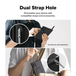 Ringke รุ่น Alles - เคส Galaxy Z Fold 8 - สี Black