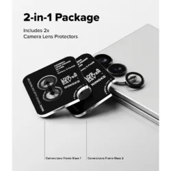 Ringke รุ่น Camera Lens Frame Glass - กระจกเลนส์กล้อง Galaxy Z Fold 8 (ฟิล์ม2ชิ้น)