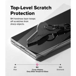 Ringke รุ่น Easy Slide Tempered Glass - ฟิล์มกระจก Galaxy Z Fold 8 Ultra (ฟิล์ม2ชิ้น)