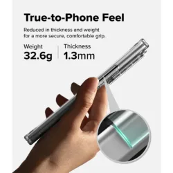 Ringke รุ่น Slim Magnetic - เคส Galaxy Z Fold 8 Ultra - สี Clear