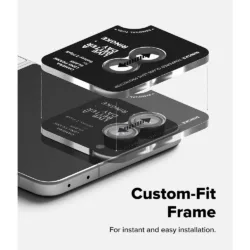 Ringke รุ่น Camera Lens Frame Glass - กระจกเลนส์กล้อง Galaxy Z Flip 8 (ฟิล์ม2ชิ้น)