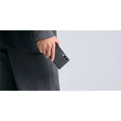 Pitaka รุ่น Edge Case (Aaron Button) - เคสฝาหลัง Galaxy Z Fold 8 - สี Black/Grey