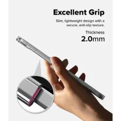 Ringke รุ่น Fusion Flap Magnetic - เคส Galaxy Z Flip 8 - สี Clear