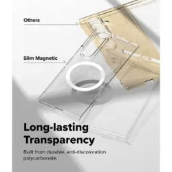 Ringke รุ่น Slim Magnetic - เคส Galaxy Z Fold 8 Ultra - สี Clear