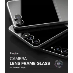 Ringke รุ่น Camera Lens Frame Glass - กระจกเลนส์กล้อง Galaxy Z Flip 8 (ฟิล์ม2ชิ้น)