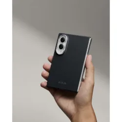 Pitaka รุ่น Edge Case (Aaron Button) - เคสฝาหลัง Galaxy Z Fold 8 - สี Black/Grey