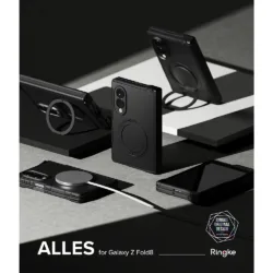 Ringke รุ่น Alles - เคส Galaxy Z Fold 8 - สี Black