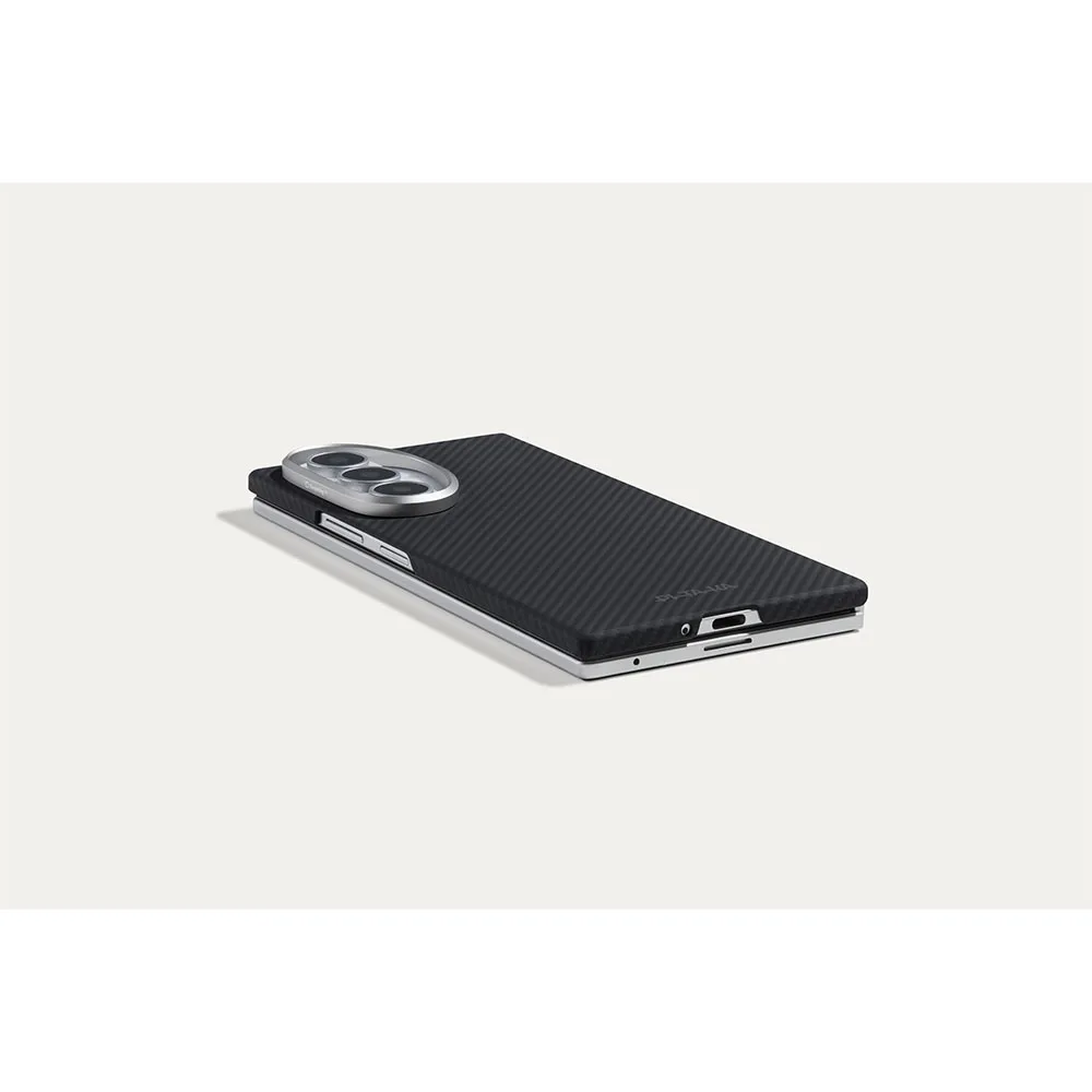 Pitaka รุ่น Edge Case (Aaron Button) - เคสฝาหลัง Galaxy Z Fold 8 Ultra - สี Black/Grey 11 Pitaka รุ่น Edge Case (Aaron Button) - เคสฝาหลัง Galaxy Z Fold 8 Ultra - สี Black/Grey - Image 11