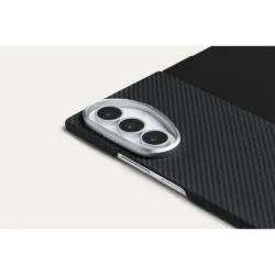 Pitaka รุ่น Edge Case (Aaron Button) - เคสฝาหลัง Galaxy Z Fold 8 Ultra - สี Black/Grey 26 Pitaka รุ่น Edge Case (Aaron Button) - เคสฝาหลัง Galaxy Z Fold 8 Ultra - สี Black/Grey