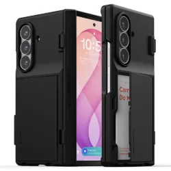 VRS รุ่น Modern Go - เคส Galaxy Z Fold 8 Ultra - สี Black