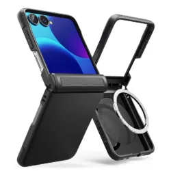 Ringke รุ่น Onyx Flap Magnetic - เคส Galaxy Z Flip 8 - สี Black