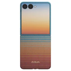 Pitaka รุ่น Edge Case (Aaron Button) - เคส Galaxy Z Flip 8 - สี California Dream-01