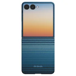Pitaka รุ่น Edge Case (Aaron Button) - เคส Galaxy Z Flip 8 - สี Moonrise