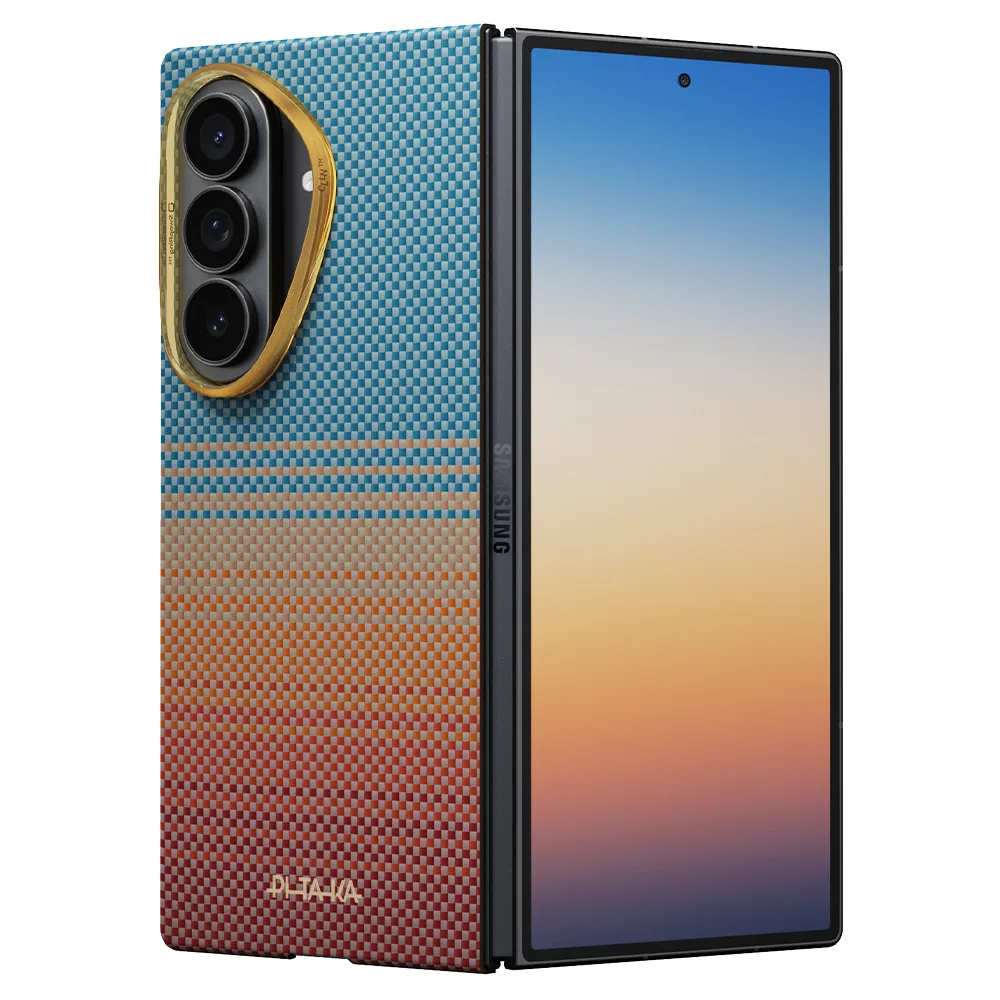 Pitaka รุ่น Edge Case (Aaron Button) - เคสฝาหลัง Galaxy Z Fold 8 Ultra - สี California Dream-01 8 Pitaka รุ่น Edge Case (Aaron Button) - เคสฝาหลัง Galaxy Z Fold 8 Ultra - สี California Dream-01 - Image 8