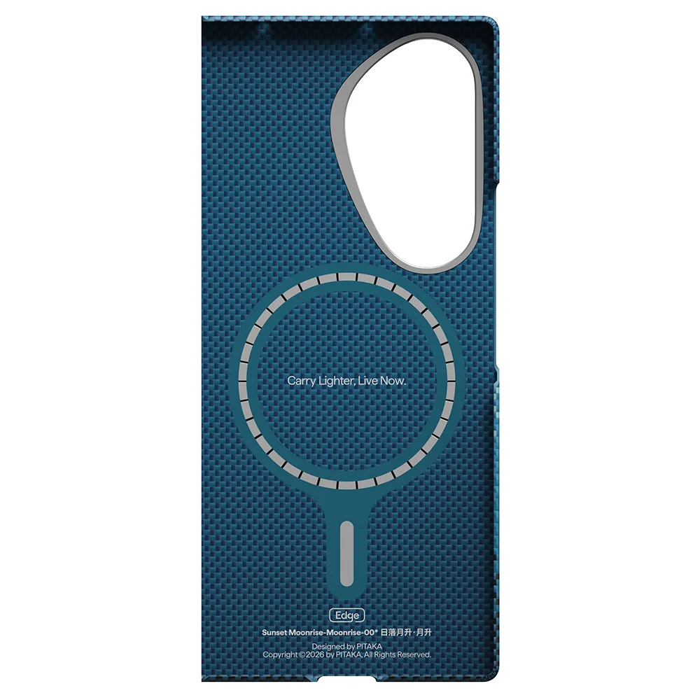 Pitaka รุ่น Edge Case (Aaron Button) - เคสฝาหลัง Galaxy Z Fold 8 Ultra - สี Moonrise 4 Pitaka รุ่น Edge Case (Aaron Button) - เคสฝาหลัง Galaxy Z Fold 8 Ultra - สี Moonrise - Image 4