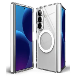 Ringke รุ่น Fusion Flap Magnetic - เคส Galaxy Z Fold 8 Ultra - สี Clear