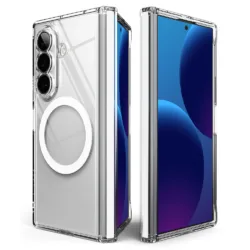Ringke รุ่น Fusion Flap Magnetic - เคส Galaxy Z Fold 8 Ultra - สี Clear