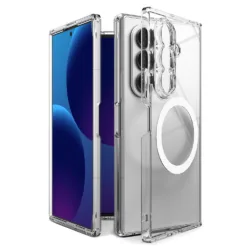 Ringke รุ่น Fusion Magnetic - เคส Galaxy Z Fold 8 Ultra - สี Clear