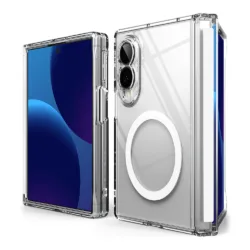 Ringke รุ่น Fusion Flap Magnetic - เคส Galaxy Z Fold 8 - สี Clear