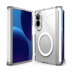 Ringke รุ่น Fusion Flap Magnetic - เคส Galaxy Z Fold 8 - สี Clear